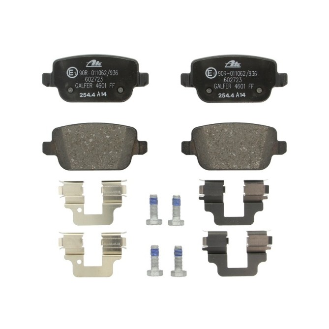 Set placute frana,frana disc ATE