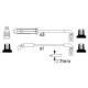Set cablaj aprinder BOSCH 1.4-1.5 Daewoo Lanos SOHC 96 cu 4 fire