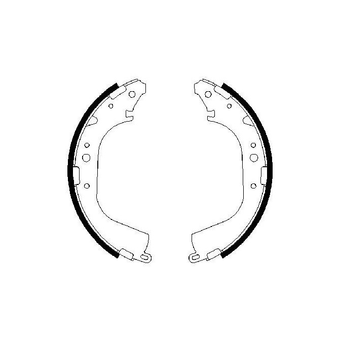 Set saboti frana BOSCH