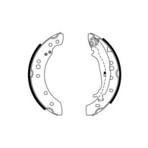 Set saboti frana BOSCH