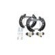 Set saboti frana BOSCH pentru AUDI 80 B1, B2; SEAT CORDOBA, IBIZA II; VW CADDY I, GOLF I, II, JETTA I, diametru tambur 180 mm, latime 30 mm