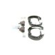 Set saboti frana BOSCH pentru FORD FIESTA IV, FIESTA/HATCHBACK, KA 1.25-1.8D, tambur frana 180.0 mm, piston 17.8 mm, latime 30.0 mm