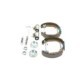 Set saboti frana BOSCH pentru PEUGEOT 306 1.1-1.9D 04.93-04.02, inclus cilindru, arcuri, latime 30.0 mm, diametru tambur 180.0 mm