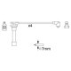 Set cablaj aprinder BOSCH pentru Nissan Almera, Primera, Sunny 1.4-2.0i 16V 90, 4 fire