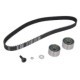 Set curea de distributie BOSCH pentru HYUNDAI ACCENT II, ACCENT III, ELANTRA III, GETZ, GRANDEUR, HIGHWAY, I30, MATRIX, SANTA FÉ I, II, SUV 1.5D-2.2D 03.01-03.13