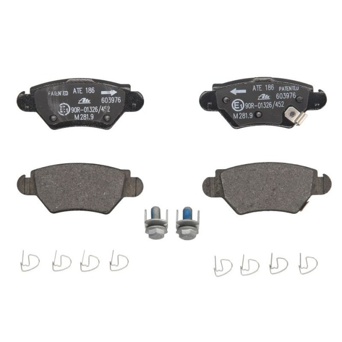 Set placute frana,frana disc ATE