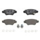Set placute frana Spate ATE cu suplimente si suruburi de ghidare pentru CHEVROLET VIVA, OPEL ASTRA G, ZAFIRA A 1.2-2.2D