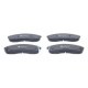 Set placute frana fata ATE pentru KIA CARNIVAL I, CARNIVAL II, PREGIO, PREGIO II 2.5-3.5 08.95, inaltime 56.5 mm, latime 154.1 mm, grosime 17.2 mm