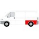 Aripa interioara BLIC trusa reparatie aparare spate stanga model mediu lung CITROEN JUMPER FIAT DUCATO PEUGEOT BOXER 02.94-12.06
