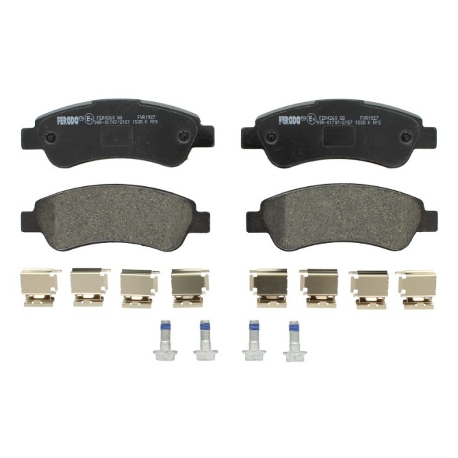 Set placute frana,frana disc FERODO