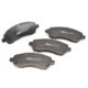 Set placute frana fata FERODO pentru SUBARU FORESTER, IMPREZA, LEGACY II, LEGACY III 1.6-2.5 08.92-09.06, inaltime 53.8 mm, latime 138.0 mm, grosime 17.5 mm