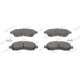Set placute frana fata FERODO pentru SUBARU FORESTER, IMPREZA, LEGACY II, LEGACY III 1.6-2.5 08.92-09.06, inaltime 53.8 mm, latime 138.0 mm, grosime 17.5 mm