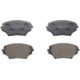 Set plăcuțe frână față, disc frână, compatibil TOYOTA RAV 4 II 1.8-2.4, dimensiuni 123.0 mm x 60.3 mm x 17.4 mm