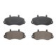 Set placute frana fata, disc frana, OPEL MOVANO A, RENAULT MASTER II 1.9D-2.8D 12.97, 138.65 mm x 66.35 mm x 17.5 mm