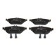 Set placute frana fata ATE cu suruburi de ghidare etrier MERCEDES A W176 B SPORTS TOURER W245 W246 W242 CLA C117 71.6mm 144.0mm 19.3mm