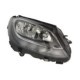 Far DEPO lampa frontala dreapta H7/H7/LED/PWY24W electric cu motor negru pentru MERCEDES C (A205, C205, S205, W205) 12.13-12.18