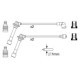 Set cablaj aprinder BOSCH Ford Probe 2.0i 16v 92-97, Mazda 626 GE 91-97 1.8-2.0, 4 fire