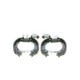 Set saboti frana BOSCH pentru DS DS 3, CITROEN C3 II, C4 CACTUS, DS3 1.0-1.6D 09.09, diametru tambur 203.0 mm, latime 39.0 mm