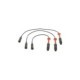 Set cablaj aprindere BOSCH pentru W202 C 280, W210 E 280, W210 E 320, C124 E Class Coupe, 3 fire, piese auto