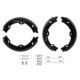 Set saboti frana frana de mana BOSCH pentru MERCEDES S (C216), S (W221, V221) 2.2D-6.2 10.05-12.13, diametru 180.0 mm, latime 25.0 mm