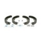 Set saboti frana frana de mana BOSCH pentru MERCEDES S (C216), S (W221, V221) 2.2D-6.2 10.05-12.13, diametru 180.0 mm, latime 25.0 mm