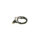 Senzor ABS Spate Dreapta BOSCH pentru RENAULT KANGOO, KANGOO EXPRESS 1.0-1.9D 08.97, lungime cablu 679 mm, 2 pini, principiul Hall