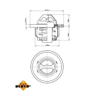 Termostat,lichid racire NRF