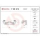 Set montaj etriere frana BREMBO Jugul etrierului fata dreapta/stanga MERCEDES SPRINTER 2.2D/3.0D 02.18-12.21