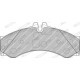 Set placute frana fata/spate FERODO pentru MERCEDES SPRINTER 2-T, 3-T, 4,6-T, VARIO, dimensiuni 73mm x 164.6mm x 19.7mm
