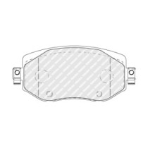 Set placute frana,frana disc FERODO