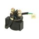 Releu demaror INPARTS pentru Chińskie Skutery 4T, Silnik Gy6 139Qmb/A, Mopedy, ATV 50/80/110/200/250, 50mm x 45mm, 12V, 2 pini
