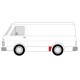 Aripa interioara BLIC trusa reparatie Spate Stanga VW LT 28-35 I LT 40-55 I 12.96 panou reparatii inainte de roata