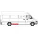 Aripa interioara BLIC Trusa de reparatie aparare Spate Dreapta inaltime 15cm pentru MERCEDES SPRINTER 2-T 3-T 4-T