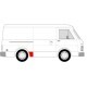 Aripa interioara BLIC Trusa de reparatie Spate Dreapta VW LT 28-35 I, LT 40-55 I 12.96 inainte de roata