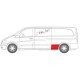 Aripa interioara BLIC trusa reparatie aparare spate stanga Mercedes Viano Vito mixto model lung 3430 mm