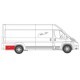 Aripa interioara BLIC pentru CITROEN JUMPER, FIAT DUCATO, PEUGEOT BOXER, spate dreapta, cu gaura pentru lumina de semnalizare