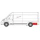 Aripa interioara BLIC reparatie spate stanga CITROEN JUMPER FIAT DUCATO PEUGEOT BOXER 04.06-08.14 cu gaura lumina de clearance