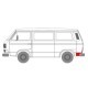 Aripa interioara BLIC trusa reparatie aparare spate stanga VW TRANSPORTER T3 12.92 panel colt panel reparatie