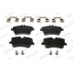 Set placute frana fata FERODO pentru MERCEDES C (CL203), C T-MODEL (S203), C (W203), CLC (CL203), CLK (A209), CLK (C209) 132.0 mm x 19.5 mm