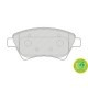 Set placute frana fata FERODO pentru RENAULT GRAND SCENIC II, KANGOO, MEGANE II, dimensiuni 59.5mm x 137.0mm x 18.15mm