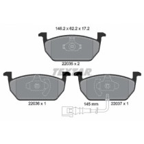 Set placute frana,frana disc TEXTAR