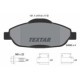 Set placute frana fata TEXTAR pentru PEUGEOT 3008, 308, 308 I, 308 I/KOMBI, 408, dimensiuni 61.6 mm x 151.1 mm x 17.8 mm