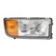 Far dreapta DEPO cu semnalizare galbenă pentru MERCEDES-BENZ Actros (9/96-) halogen-free, tip lampă H4 P21W W5W