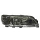 Lampa frontala Dreapta H7 electric fara motoras cromat/negru PEUGEOT 306 306/HATCHBACK 306/KOMBI 01.99