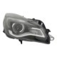 Far DEPO Lampa frontala Dreapta HIR2/PY21W/W21 electric cu motor negru OPEL INSIGNIA A 06.13-03.17