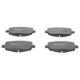 Set placute frana fata ATE pentru TOYOTA HARRIER, PREVIA II 2.0D-3.0 05.97-02.06, inaltime 59.4 mm, latime 116.6 mm, grosime 17.0 mm