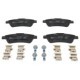 Set placute frana Spate ATE cu suplimente suruburi ghidare etrier CITROEN JUMPER II FIAT DUCATO PEUGEOT BOXER 2.0D-Electric 04.06