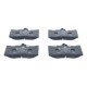Set placute frana fata ATE pentru LEXUS GS, IS II, IS III, RC; TOYOTA MARK X II 2.0-4.6 04.05, dimensiuni 77.7x118.5x17.2 mm