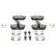 Set placute frana Spate ATE cu suplimente suruburi ghidare etrier FORD GALAXY I SEAT ALHAMBRA VW SHARAN TRANSPORTER T4 07.90-03.10