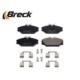 Set plăcuțe frână față, disc frână, compatibile cu RENAULT CLIO II, LAGUNA I, MEGANE I, SCENIC I, dimensiuni 128.9 mm x 55.6 mm x 18.3 mm